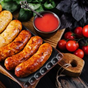 Chicken Sausages - Garlic Leek or Chili Lime